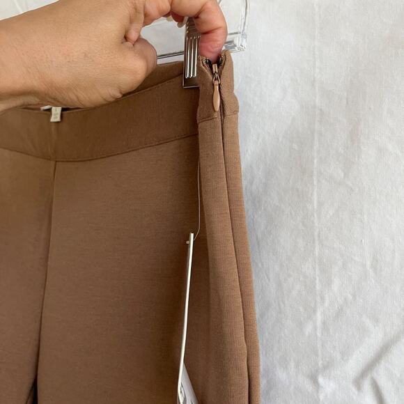 Olive & Oak dark camel pants, size 6, new with tags. Zip closure on side. - Picture 3 of 7